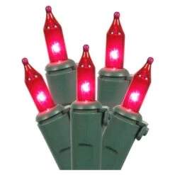 Vickerman Christmas Light String Set With Bulb Lock (00618) -Light Bulbs Shop 00618md