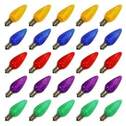 Vickerman Christmas Light Bulb Replacement (25 Pack) (00918)