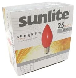 Sunlite Light Bulb Replacement (25 Pack) (01305) -Light Bulbs Shop 01305Boxmd