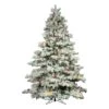 Vickerman Pre-Lit Artificial Christmas Tree (01527) -Light Bulbs Shop 01527lg