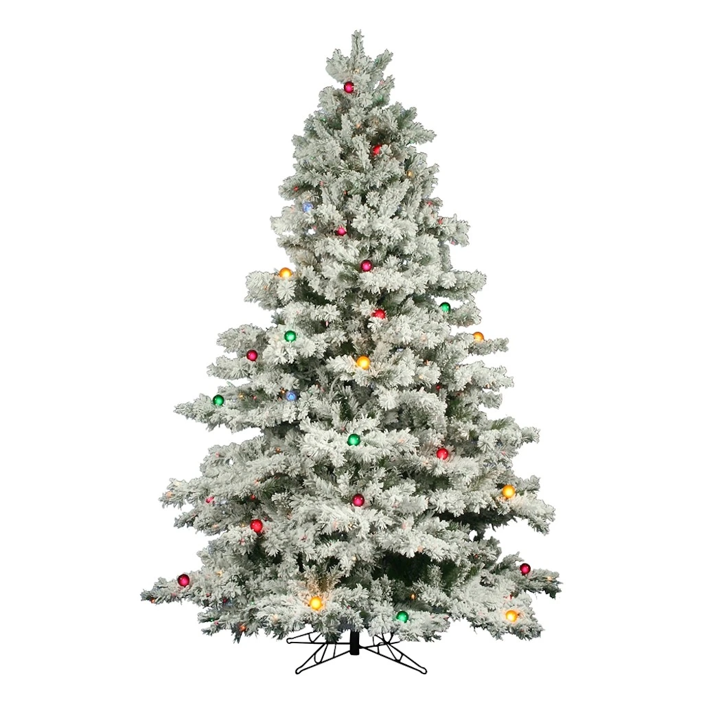 Vickerman Pre-Lit Artificial Christmas Tree (01527) 3 Vickerman Pre-Lit Artificial Christmas Tree (01527)