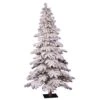 Vickerman Pre-Lit Artificial Christmas Tree (01566) -Light Bulbs Shop 01566lg