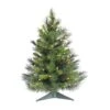 Vickerman Pre-Lit Artificial Christmas Tree (01578) -Light Bulbs Shop 01578alg