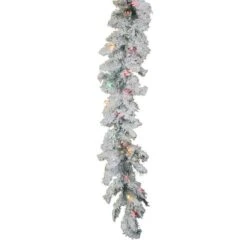 Vickerman Pre-Lit Artificial Christmas Garland (02588) -Light Bulbs Shop 02588amd