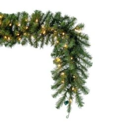 Vickerman Pre-Lit Artificial Christmas Garland (03829) -Light Bulbs Shop 038292md
