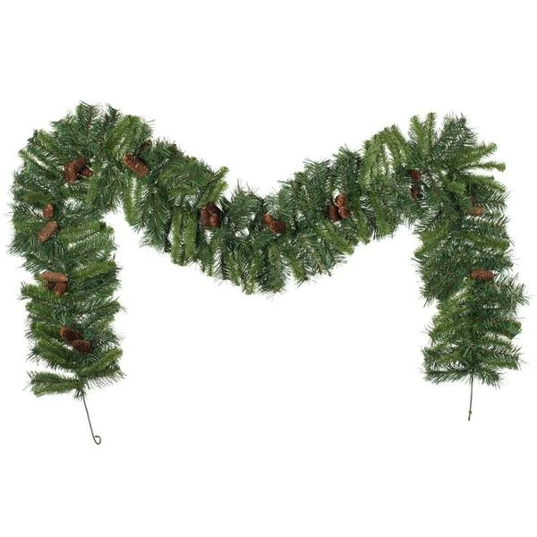 Vickerman Unlit Artificial Christmas Garland With 30 Pine Cones (04096) 4 Vickerman Unlit Artificial Christmas Garland With 30 Pine Cones (04096) - Image 2