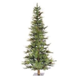Vickerman Unlit Artificial Christmas Tree With Pine Cones (06806)
