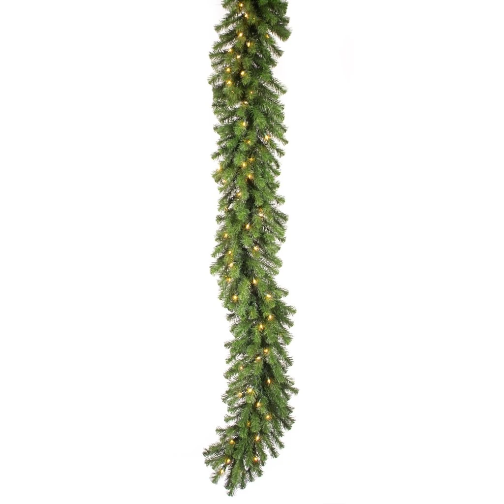 Vickerman Pre-Lit Artificial Christmas Garland (06832) 3 Vickerman Pre-Lit Artificial Christmas Garland (06832)