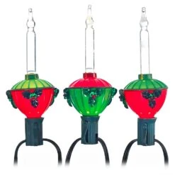 Kurt S Adler Christmas Bubble Light Set (08840)