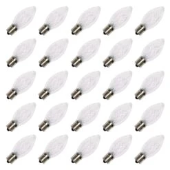 Action Lighting Christmas Light Bulb Replacement (25 Pack) (10092)