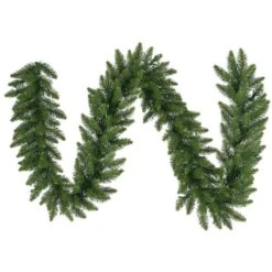 Vickerman Artificial Unlit Christmas Garland (10971) 6 Vickerman Artificial Unlit Christmas Garland (10971) -Light Bulbs Shop 10971md