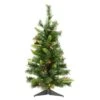 Vickerman Pre-Lit Artificial Christmas Tree (12165) -Light Bulbs Shop 12165alg