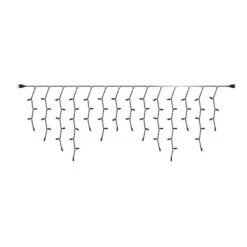 Vickerman Christmas Icicle Light String Set (178430) -Light Bulbs Shop 178430stringmd