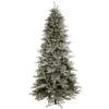 Vickerman Pre-Lit Artificial Christmas Tree (18110) -Light Bulbs Shop 18110alg