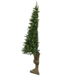 Vickerman Pre-Lit Artificial Christmas Tree (Includes On / Off Foot Switch) (21026) -Light Bulbs Shop 21026halfmd