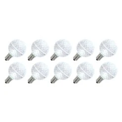 LiteSource Christmas Light Bulb Replacement (10 Pack) (501702)