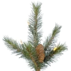 Vickerman Pre-Lit Artificial Christmas Tree With 40 Pine Cones (includes Step On/Off Foot Switch) (21605) 7 Vickerman Pre-Lit Artificial Christmas Tree With 40 Pine Cones (includes Step On/Off Foot Switch) (21605) -Light Bulbs Shop 21605Miscmd