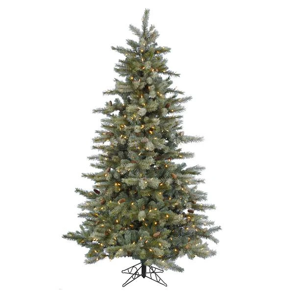 Vickerman Pre-Lit Artificial Christmas Tree With 91 Pine Cones (includes Step On/Off Foot Switch) (21620) 4 Vickerman Pre-Lit Artificial Christmas Tree With 91 Pine Cones (includes Step On/Off Foot Switch) (21620) - Image 2