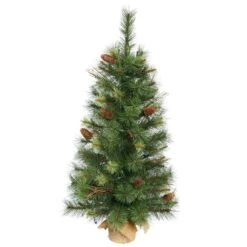 Vickerman Unlit Artificial Christmas Tree With Pine Cones (22350)