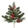 Vickerman Artificial Christmas Spray With Red Berries (22398) 1 Vickerman Artificial Christmas Spray With Red Berries (22398) -Light Bulbs Shop 22398lg