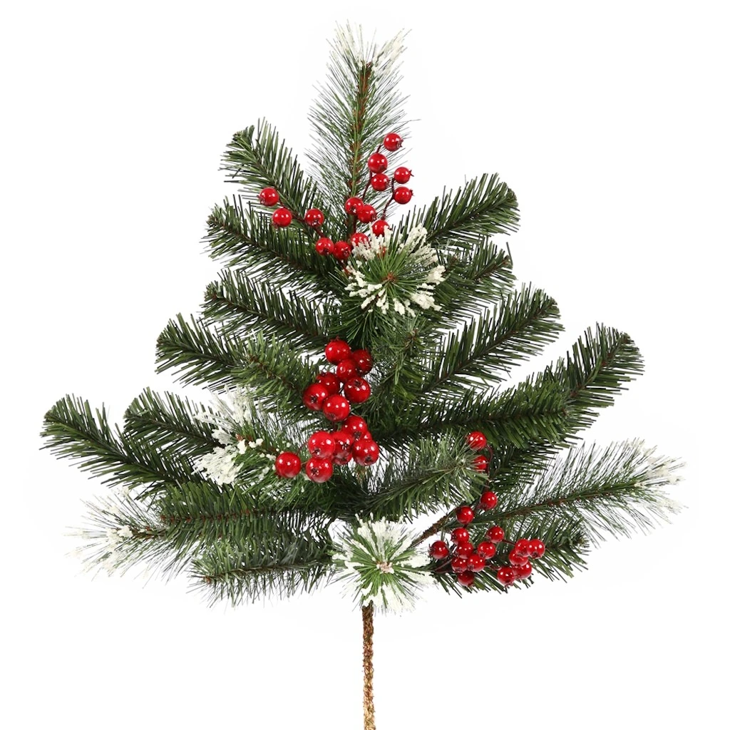 Vickerman Artificial Christmas Spray With Red Berries (22398) 3 Vickerman Artificial Christmas Spray With Red Berries (22398)