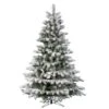 Vickerman Pre-Lit Artificial Christmas Tree (23240) -Light Bulbs Shop 23240lg
