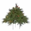 Vickerman Unlit Artificial Christmas Bush (23330) -Light Bulbs Shop 23330lg