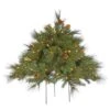 Vickerman Pre-Lit Artificial Christmas Bush (23331) -Light Bulbs Shop 23331lg