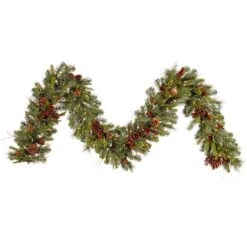 Vickerman Pre-Lit Artificial Christmas Garland (23344) -Light Bulbs Shop 23344md
