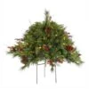 Vickerman Pre-Lit Artificial Christmas Bush (23366) -Light Bulbs Shop 23366lg