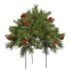 Vickerman Pre-Lit Artificial Christmas Bush (23446) -Light Bulbs Shop 23446lg