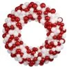 Vickerman Unlit Christmas Ornament Wreath (24744) -Light Bulbs Shop 24744lg