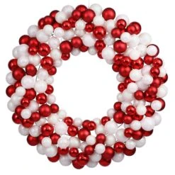 Vickerman Unlit Christmas Ornament Wreath (24744)