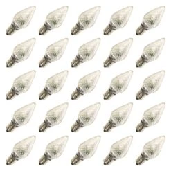 Vickerman Christmas Light Bulb Replacement (25 Pack) (25711)