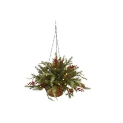 Vickerman Artificial Hanging Basket (27507)