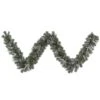 Vickerman Pre-Lit Artificial Christmas Swag Garland With Frosted Pine Cones (27710)