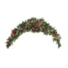 Vickerman Artificial Unlit Christmas Swag With Berries And Pine Cones (277836)