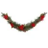 Vickerman Pre-Lit Artificial Christmas Swag Garland With Red Berries & Natural Pine Cones (27928) 1 Vickerman Pre-Lit Artificial Christmas Swag Garland With Red Berries & Natural Pine Cones (27928) -Light Bulbs Shop 27928lg