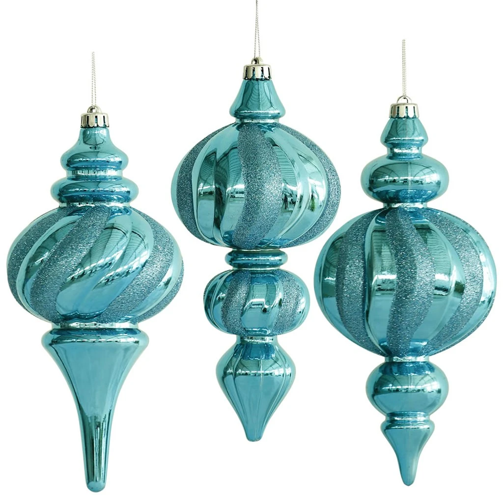 Vickerman Christmas Tree Ornament (3 Pack) (28954) 3 Vickerman Christmas Tree Ornament (3 Pack) (28954)