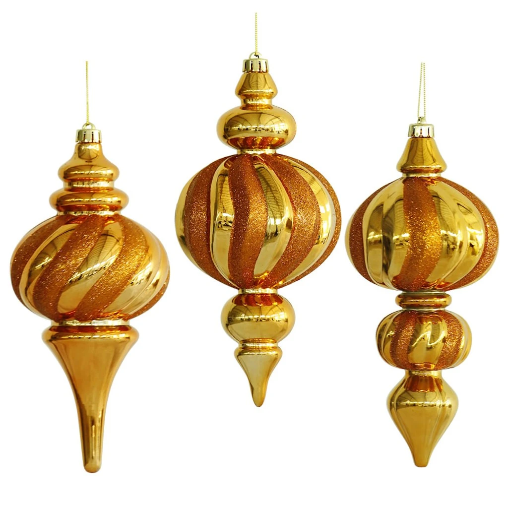 Vickerman Christmas Tree Ornament (3 Pack) (28956) 3 Vickerman Christmas Tree Ornament (3 Pack) (28956)