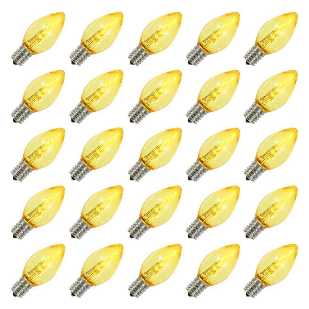 Vickerman Christmas Light Bulb Replacement (25 Pack) (297070) 3 Vickerman Christmas Light Bulb Replacement (25 Pack) (297070)