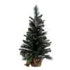 Vickerman Pre-Lit Artificial Christmas Tree With Frosted Cones (30306) -Light Bulbs Shop 30306lg