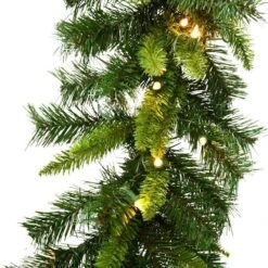 Vickerman Pre-Lit Artificial Christmas Garland (30704) -Light Bulbs Shop 307042md