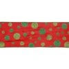 Vickerman Christmas Ribbon (30740) 1 Vickerman Christmas Ribbon (30740) -Light Bulbs Shop 30740lg