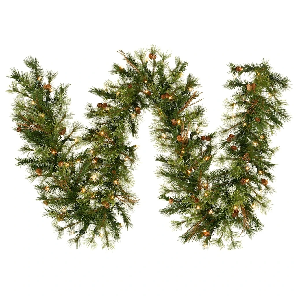 Vickerman Pre-Lit Artificial Christmas Garland (309805) 3 Vickerman Pre-Lit Artificial Christmas Garland (309805)