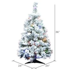 Vickerman Pre-Lit Artificial Christmas Tree (31002) 9 Vickerman Pre-Lit Artificial Christmas Tree (31002) -Light Bulbs Shop 310023md