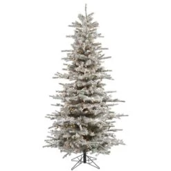 Vickerman Pre-Lit Artificial Christmas Tree (31086) -Light Bulbs Shop 31086md