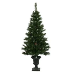 Vickerman Unlit Artificial Christmas Tree With Pine Cones And Berries (31203)