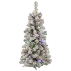 Vickerman Pre-Lit Artificial Christmas Tree (32849) -Light Bulbs Shop 32849md