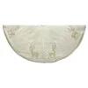 Kurt S. Adler Christmas Tree Skirt (36084) -Light Bulbs Shop 36084alg